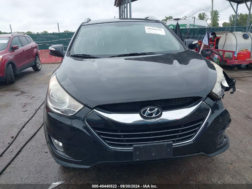 2012 Hyundai Tucson Limited VIN: KM8JU3AC7CU486933 Lot: 40440522