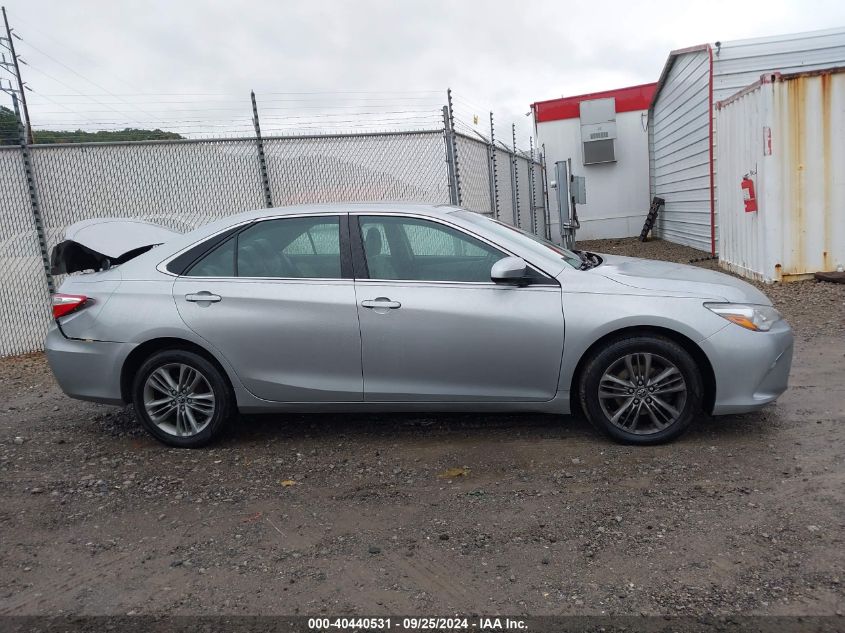 2015 Toyota Camry Se VIN: 4T1BF1FK5FU105023 Lot: 40440531