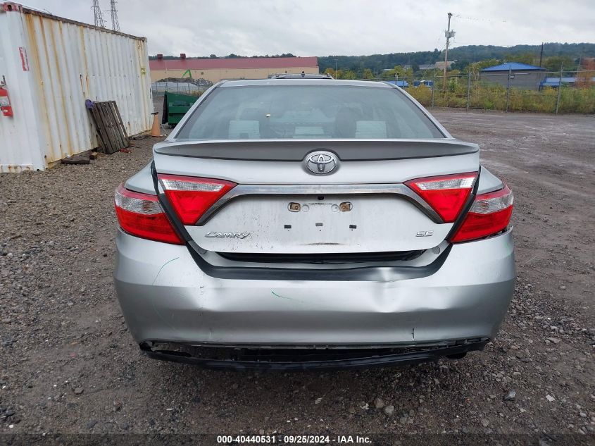 2015 Toyota Camry Se VIN: 4T1BF1FK5FU105023 Lot: 40440531