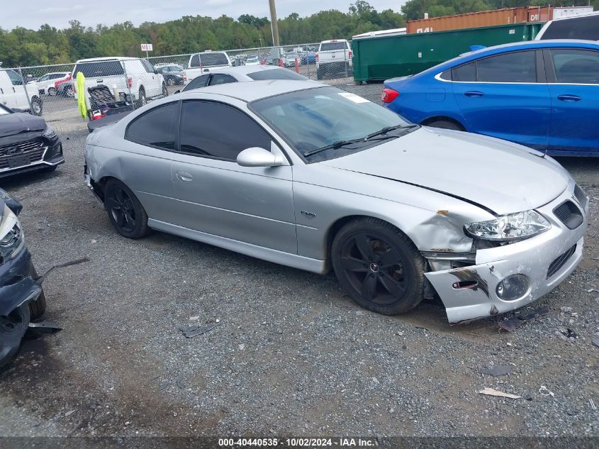 2004 Pontiac Gto VIN: 6G2VX12G14L282629 Lot: 40440535