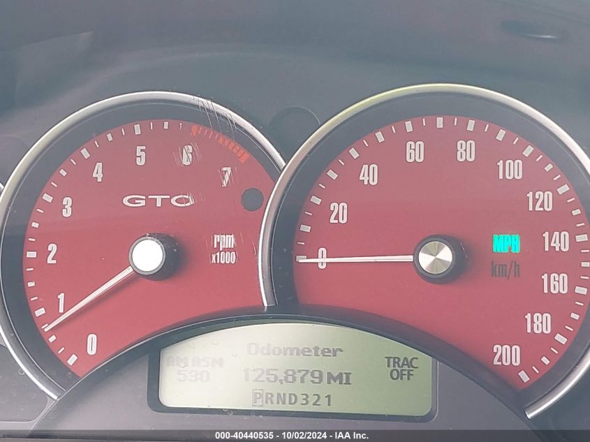 6G2VX12G14L282629 2004 Pontiac Gto