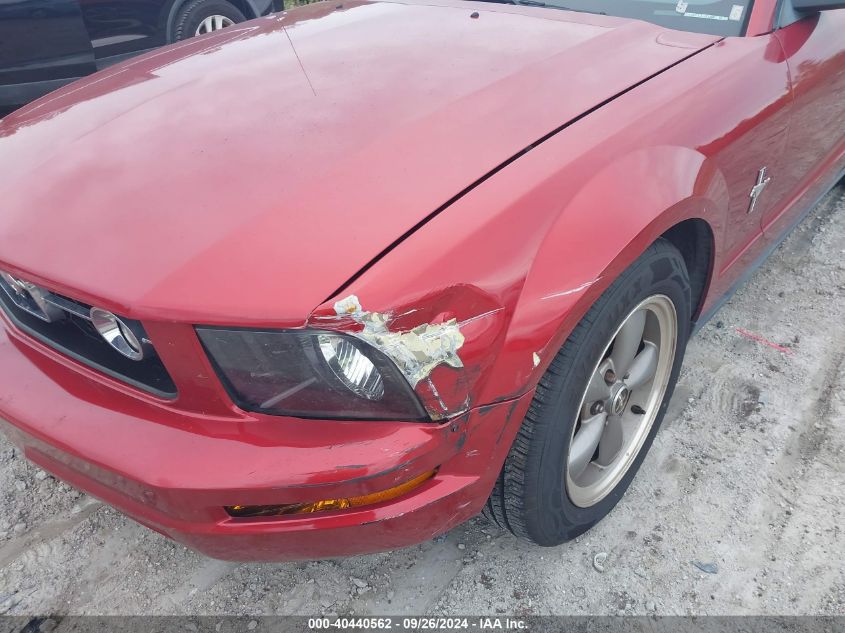 2006 Ford Mustang V6 VIN: 1ZVFT80N065134947 Lot: 40440562