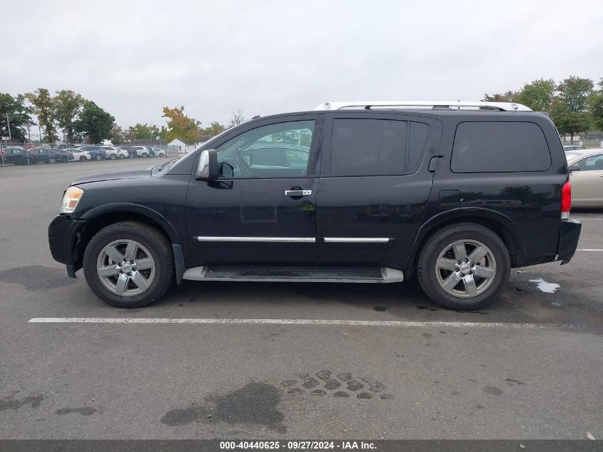 2010 Nissan Armada Platinum VIN: 5N1AA0NEXAN601079 Lot: 40440625