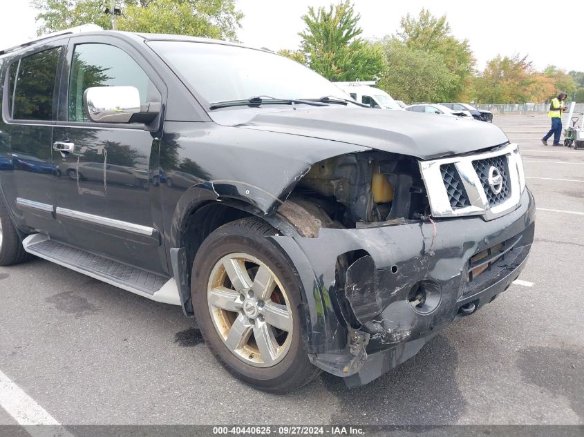 2010 Nissan Armada Platinum VIN: 5N1AA0NEXAN601079 Lot: 40440625