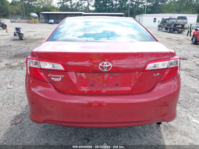 2014 Toyota Camry Le VIN: 4T4BF1FK7ER427506 Lot: 40440668