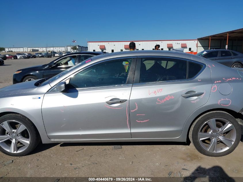 19VDE3F7XEE300077 2014 Acura Ilx Hybrid Tech