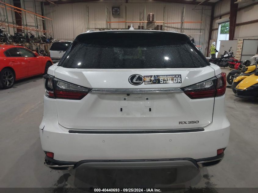 2022 Lexus Rx 350 VIN: 2T2HZMAAXNC234498 Lot: 40440693