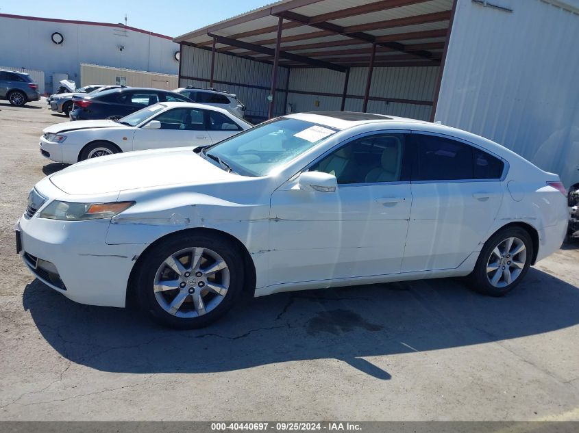 19UUA8F23CA037498 2012 Acura Tl 3.5