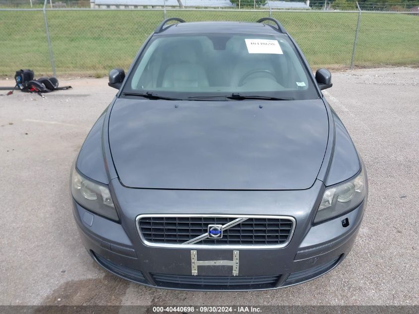 2007 Volvo V50 2.4I VIN: YV1MW382572313576 Lot: 40440698