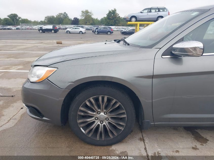 2013 Chrysler 200 Limited VIN: 1C3CCBCG6DN601208 Lot: 40440725