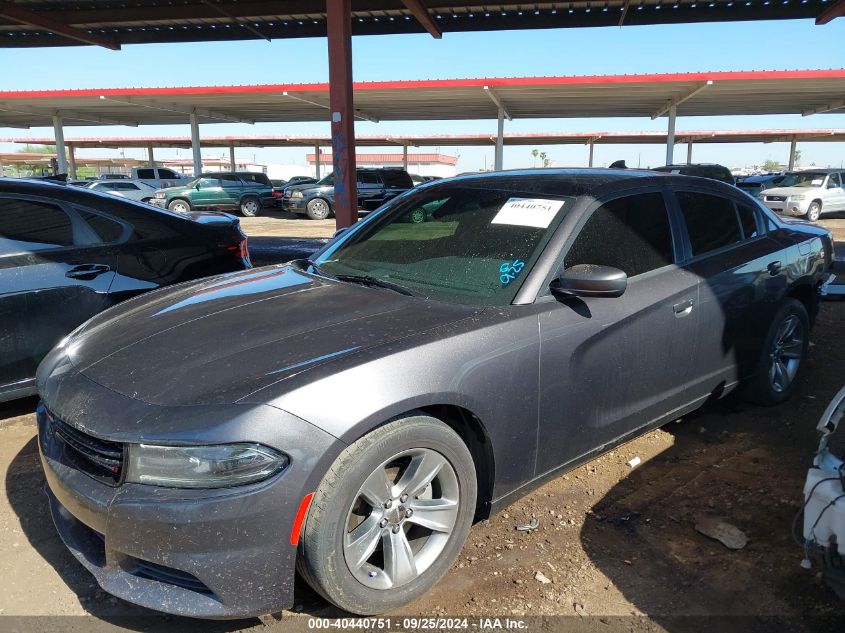 2015 Dodge Charger Sxt VIN: 2C3CDXHG4FH789712 Lot: 40440751