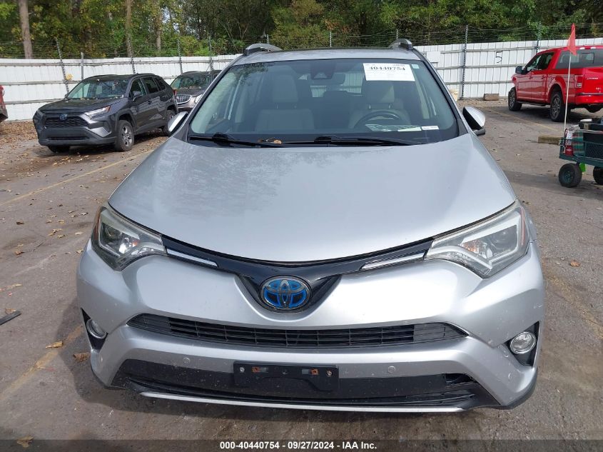 2016 Toyota Rav4 Hybrid Limited VIN: JTMDJREV1GD035740 Lot: 40440754