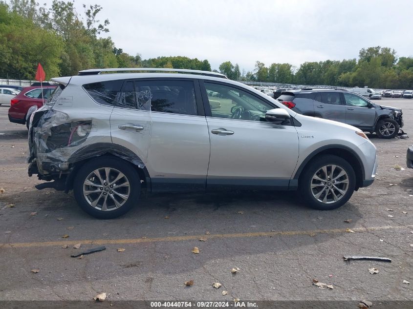 2016 Toyota Rav4 Hybrid Limited VIN: JTMDJREV1GD035740 Lot: 40440754