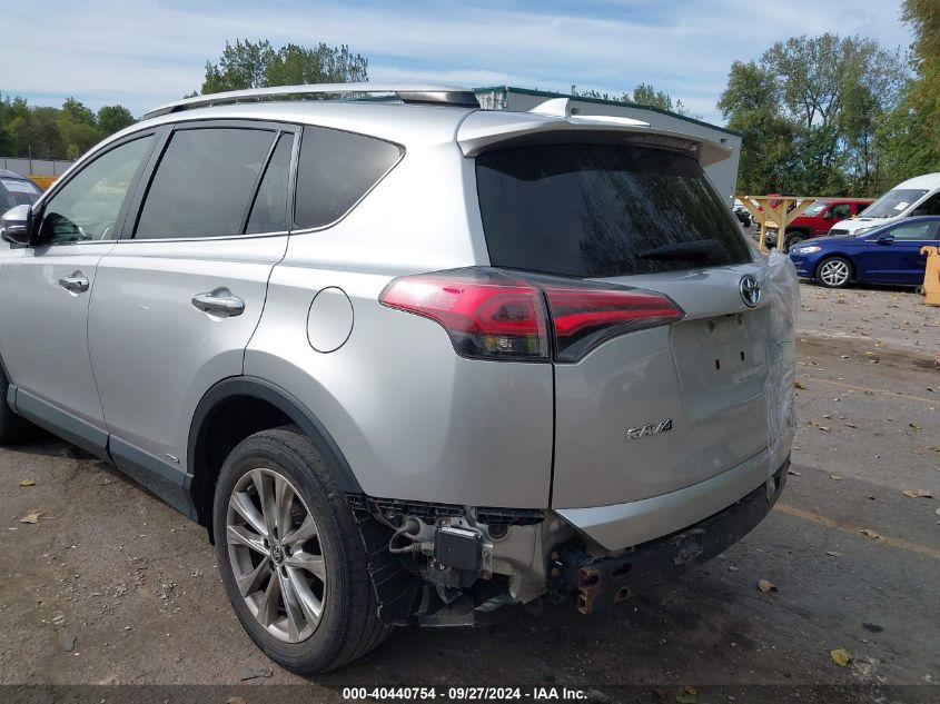 2016 Toyota Rav4 Hybrid Limited VIN: JTMDJREV1GD035740 Lot: 40440754