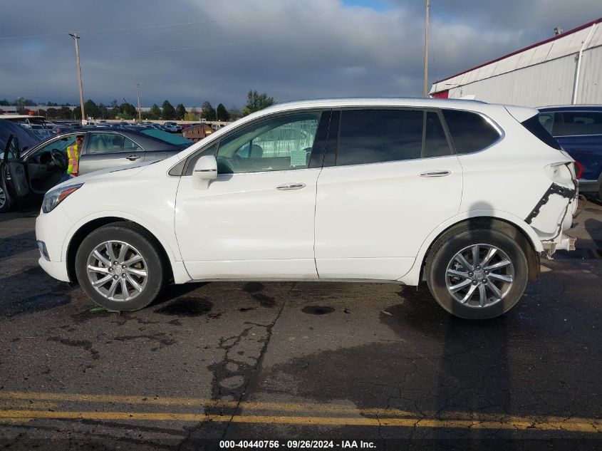 2019 Buick Envision Fwd Essence VIN: LRBFXCSA3KD017673 Lot: 40440756