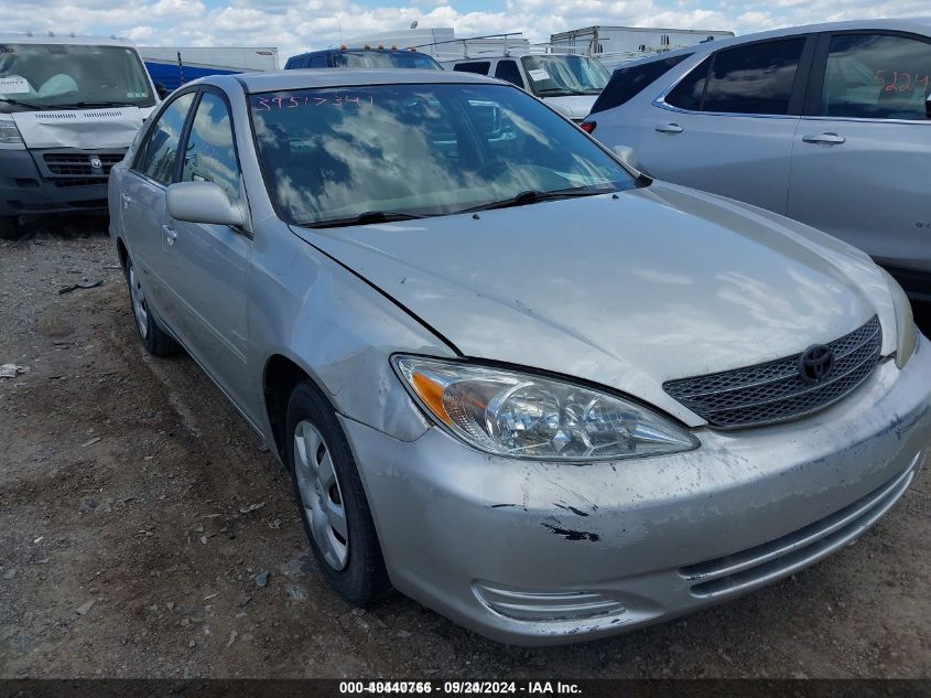 2003 Toyota Camry Le VIN: 4T1BE30K33U741815 Lot: 40440766