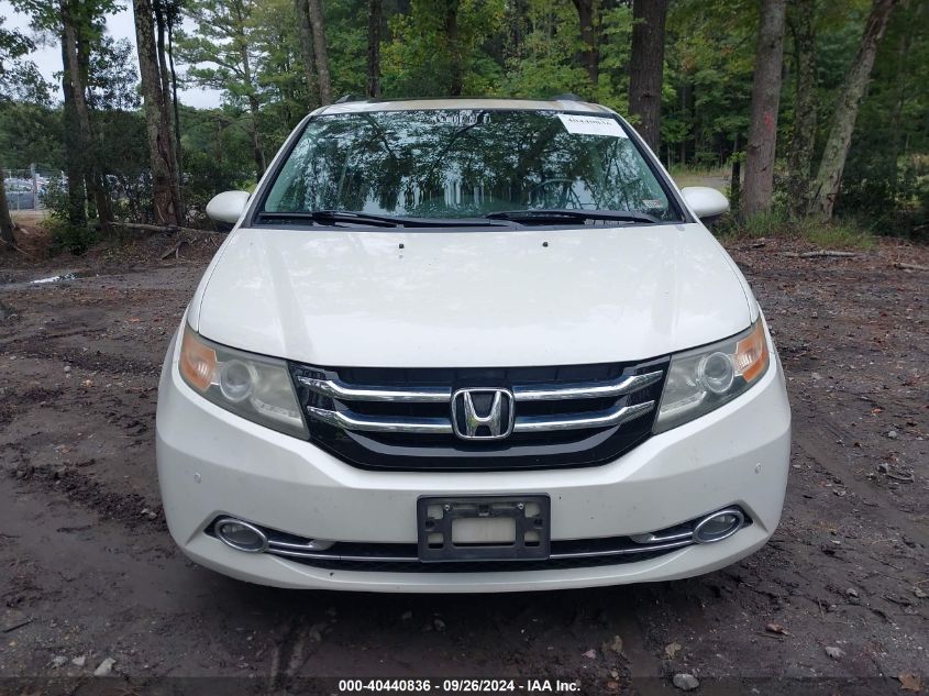 2014 Honda Odyssey Touring/Touring Elite VIN: 5FNRL5H94EB081155 Lot: 40440836