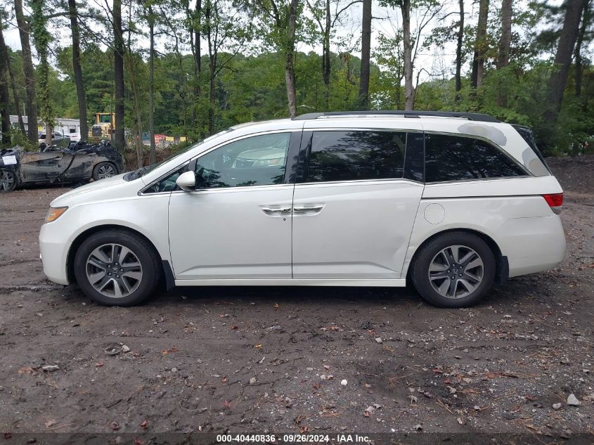 2014 Honda Odyssey Touring/Touring Elite VIN: 5FNRL5H94EB081155 Lot: 40440836