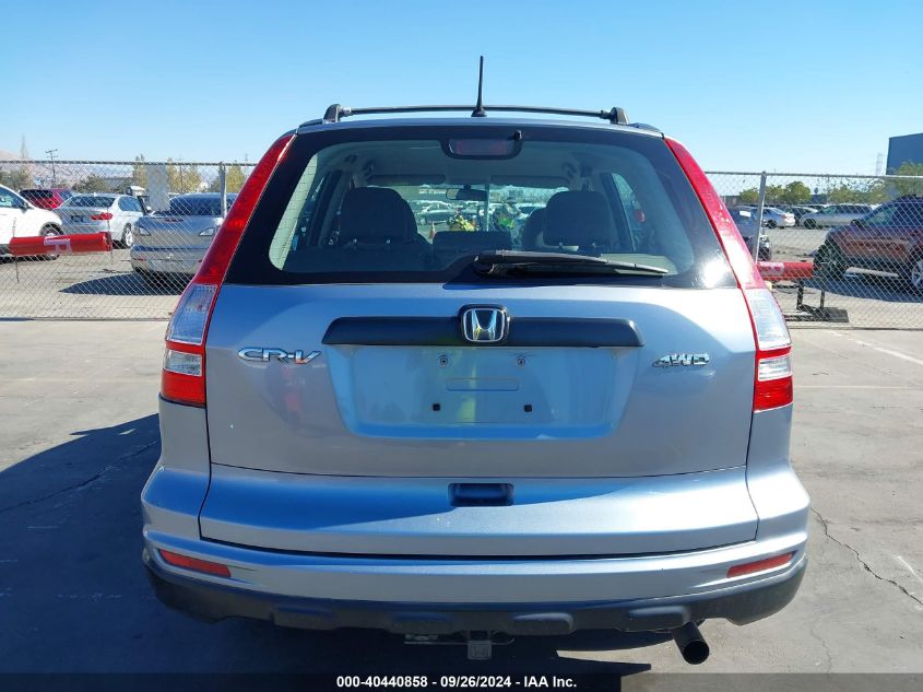 2010 Honda Cr-V Lx VIN: 5J6RE4H39AL011412 Lot: 40440858