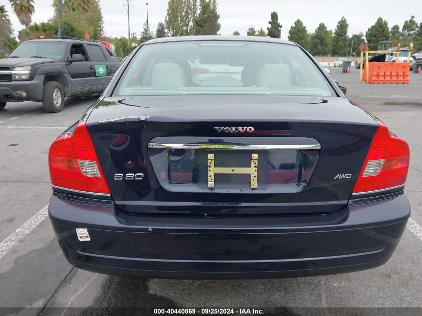 YV1TH592551398048 2005 Volvo S80 2.5T/2.5T Awd