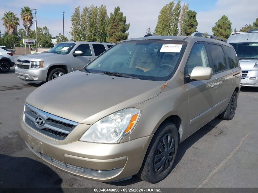 2007 Hyundai Entourage Gls/Limited/Se VIN: KNDMC233976031832 Lot: 40440890