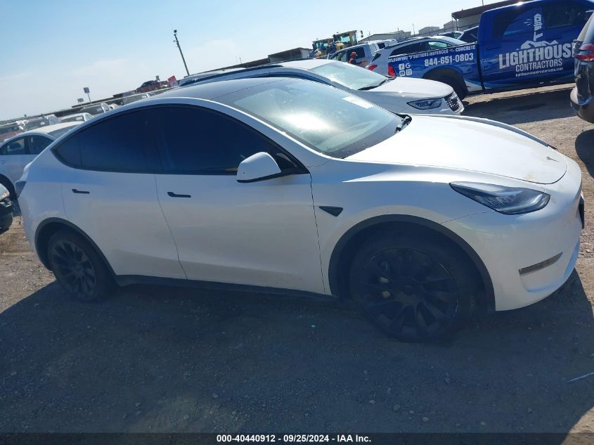 2023 Tesla Model Y Awd/Long Range Dual Motor All-Wheel Drive VIN: 7SAYGDEE3PA117853 Lot: 40440912