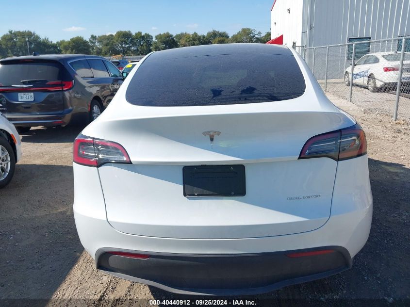 2023 Tesla Model Y Awd/Long Range Dual Motor All-Wheel Drive VIN: 7SAYGDEE3PA117853 Lot: 40440912