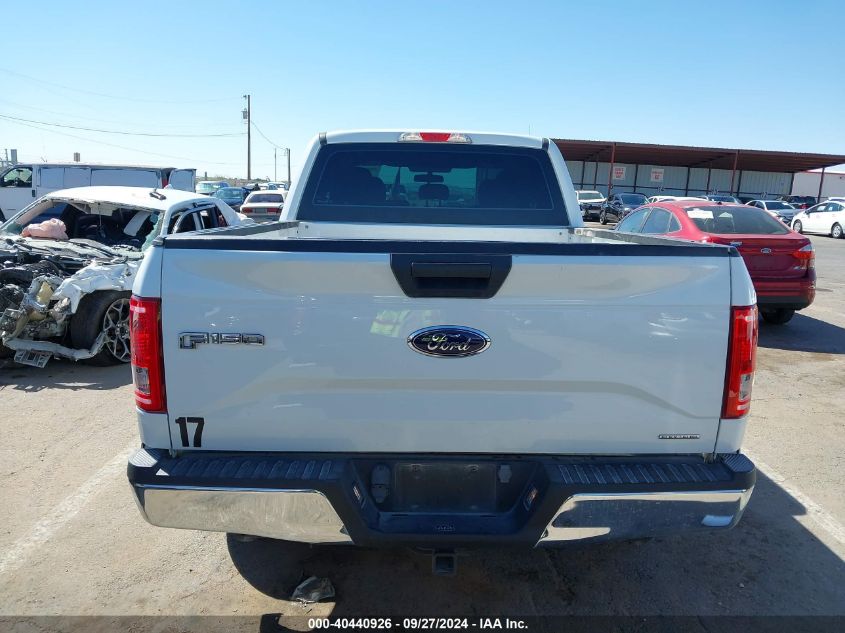 2016 Ford F-150 Xl VIN: 1FTEX1CF6GFA20834 Lot: 40440926