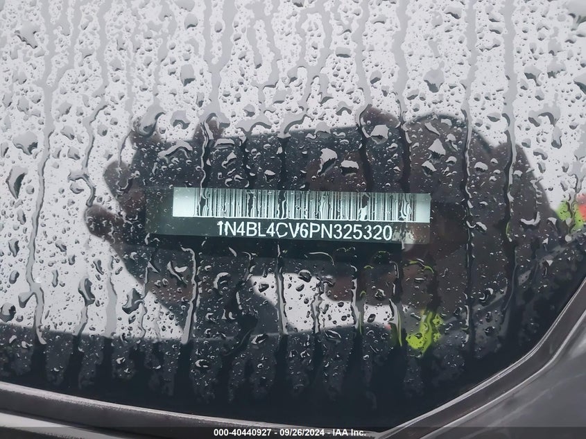 1N4BL4CV6PN325320 2023 Nissan Altima Sr