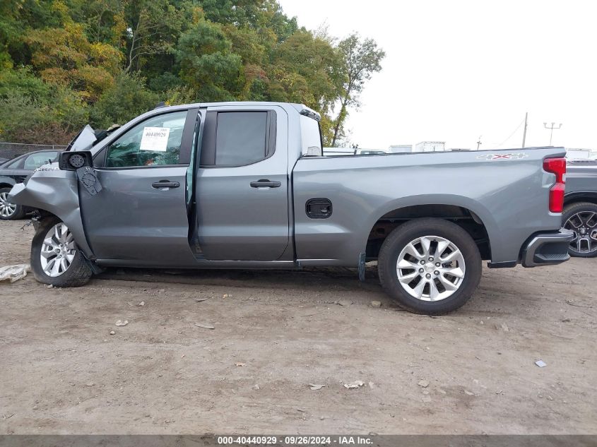 2021 Chevrolet Silverado K1500 Custom VIN: 1GCRYBEK0MZ236896 Lot: 40440929