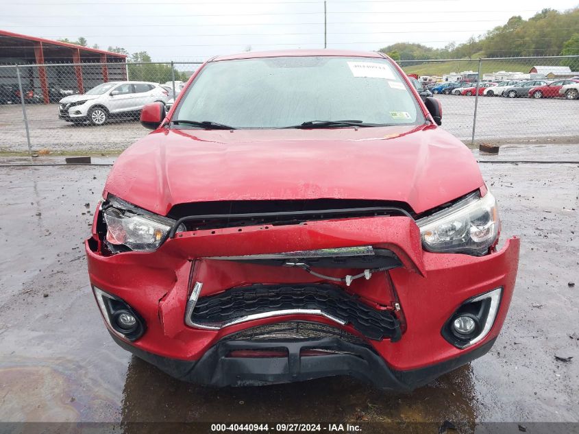 4A4AR4AU6FE039828 2015 Mitsubishi Outlander Sport Se