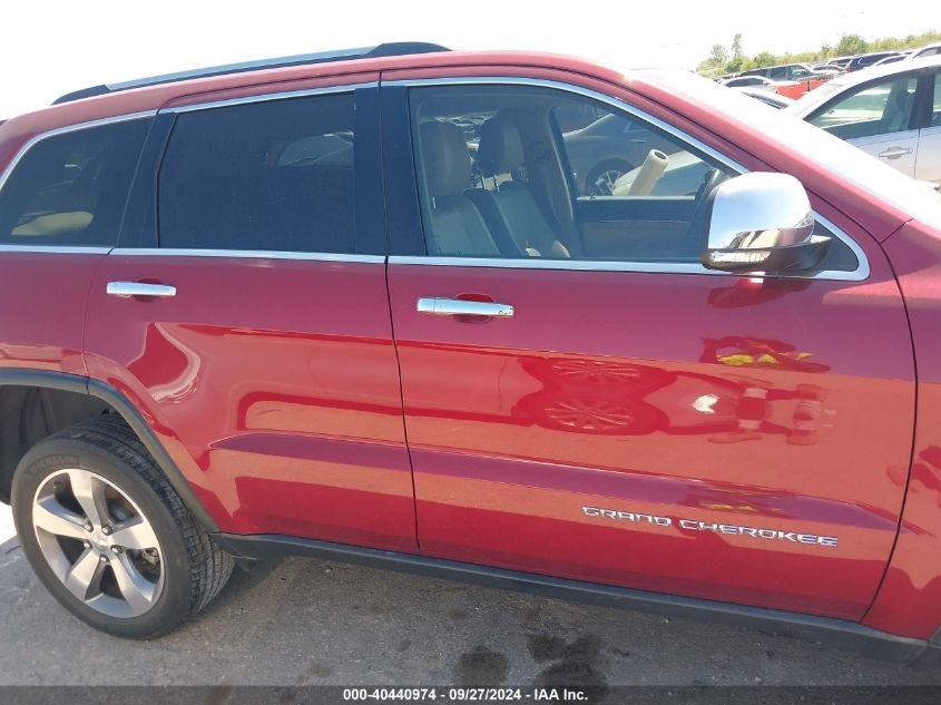 2014 Jeep Grand Cherokee Limited VIN: 1C4RJFBG5EC112283 Lot: 40440974