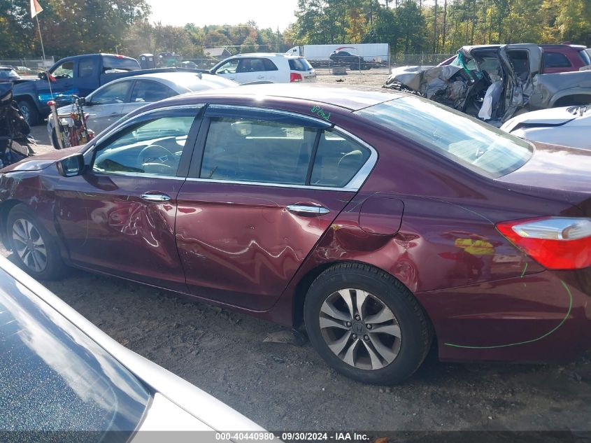 1HGCR2F3XDA147928 2013 Honda Accord Lx