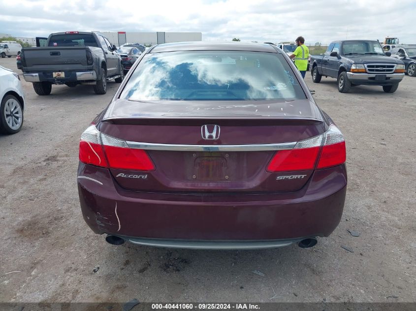 1HGCR2F59DA179190 2013 Honda Accord Sport