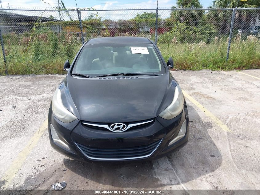 2014 Hyundai Elantra Se VIN: 5NPDH4AE0EH490056 Lot: 40441061