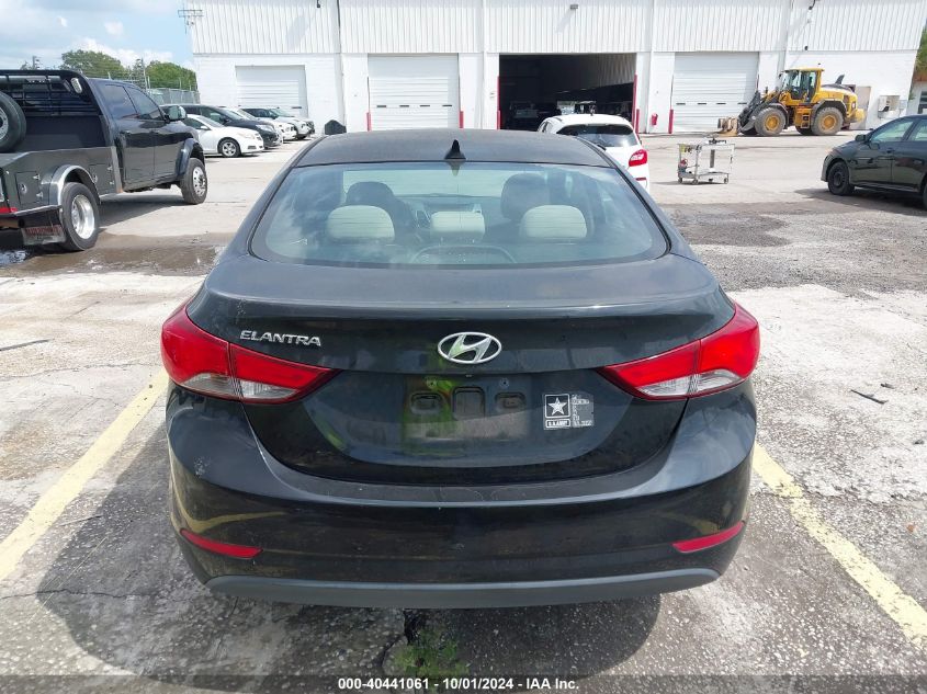 2014 Hyundai Elantra Se VIN: 5NPDH4AE0EH490056 Lot: 40441061