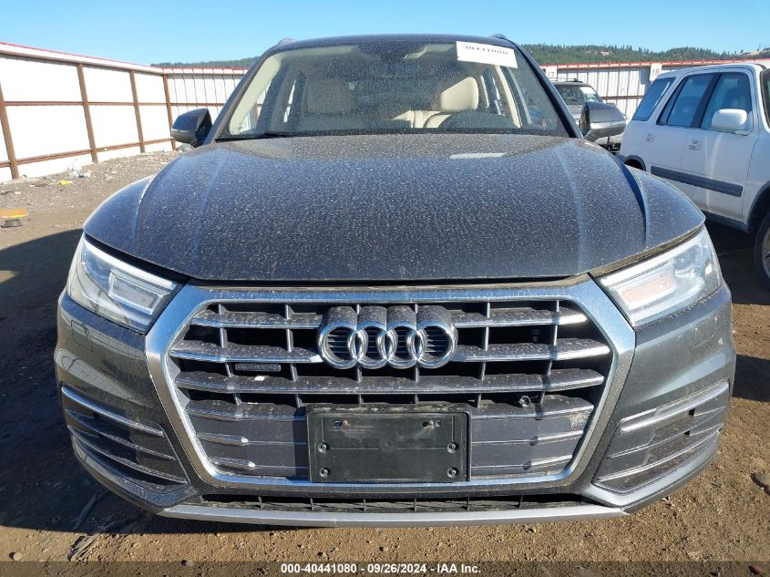 2019 Audi Q5 Premium VIN: WA1ANAFYXK2109530 Lot: 40441080