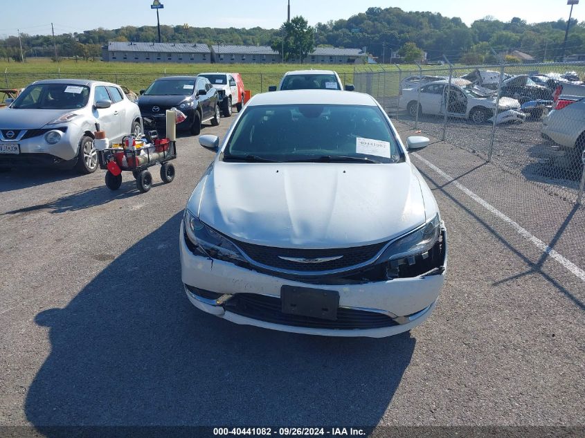 2015 Chrysler 200 Limited VIN: 1C3CCCABXFN504707 Lot: 40441082