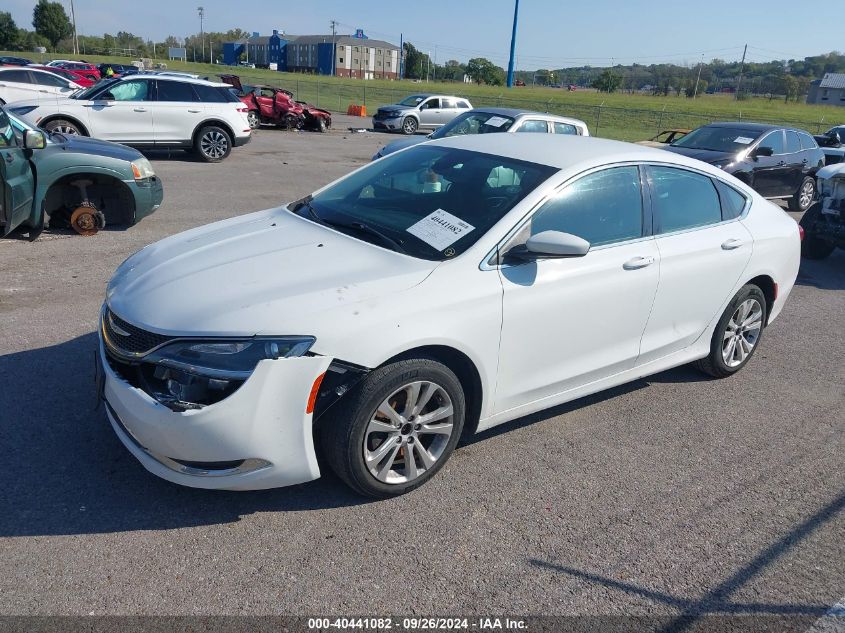 VIN 1C3CCCABXFN504707 2015 CHRYSLER 200 no.2