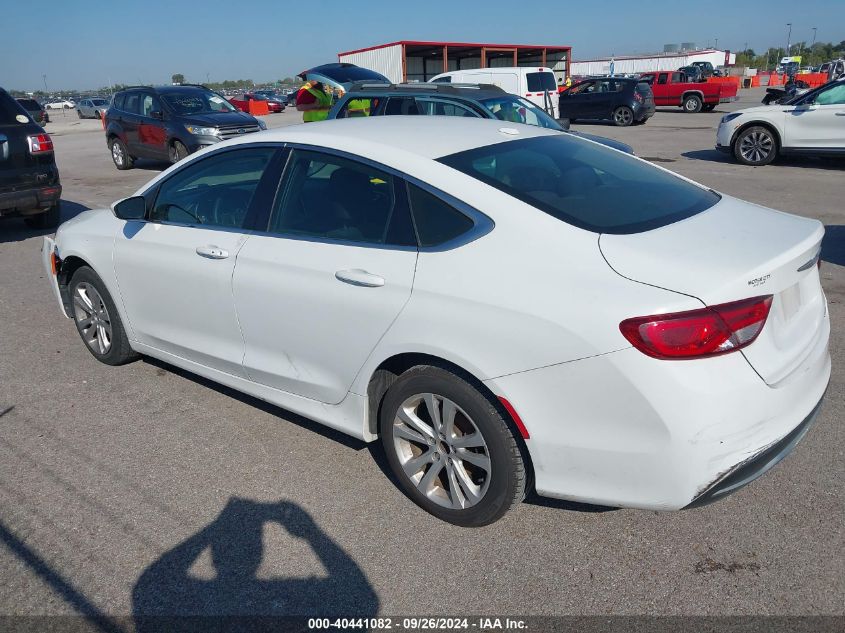 VIN 1C3CCCABXFN504707 2015 CHRYSLER 200 no.3