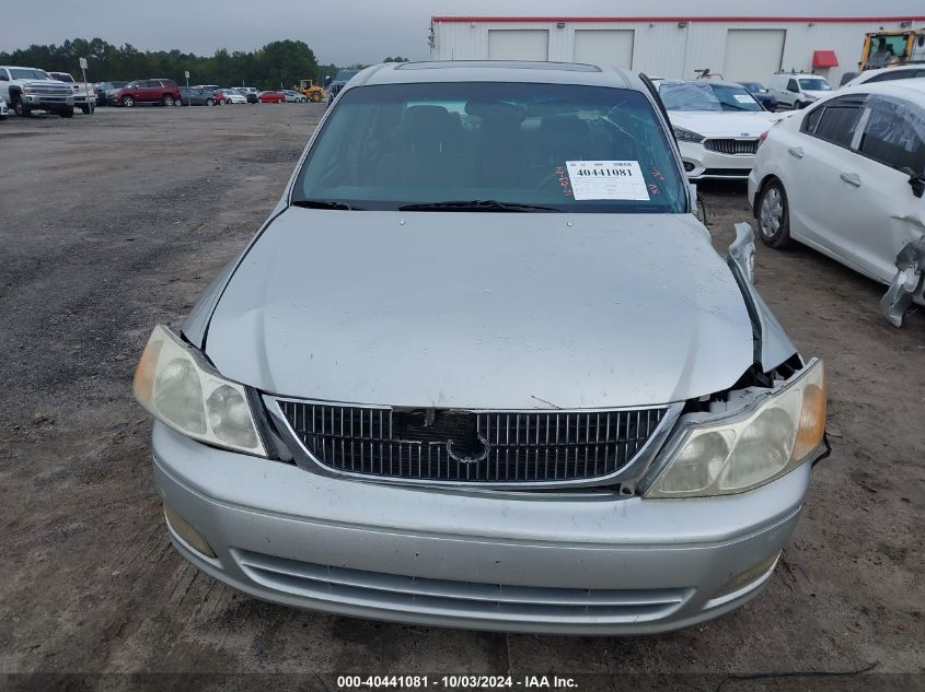 2001 Toyota Avalon Xls VIN: 4T1BF28B61U147227 Lot: 40441081