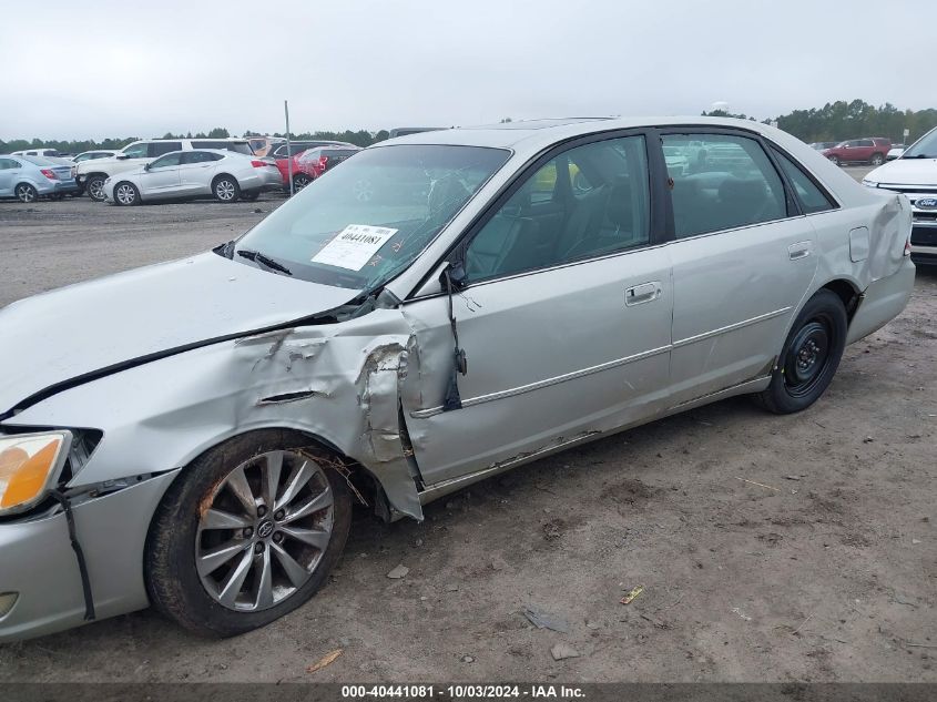 2001 Toyota Avalon Xls VIN: 4T1BF28B61U147227 Lot: 40441081