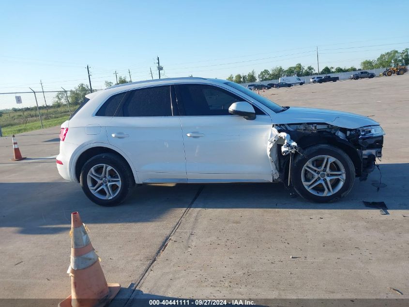 2019 Audi Q5 45 Premium VIN: WA1ANAFY1K2058791 Lot: 40441111