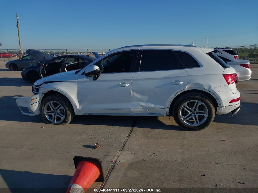 2019 Audi Q5 45 Premium VIN: WA1ANAFY1K2058791 Lot: 40441111