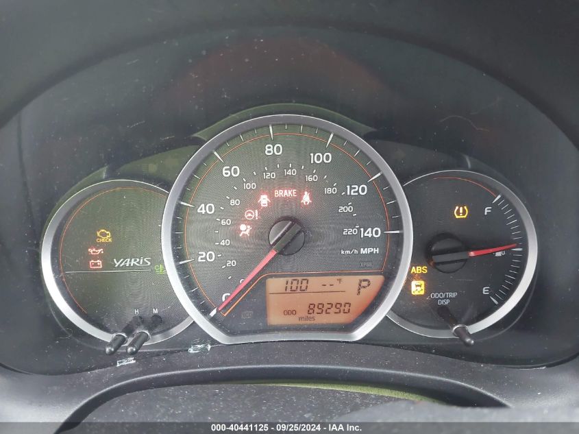 2012 Toyota Yaris L VIN: JTDJTUD33CD510153 Lot: 40441125