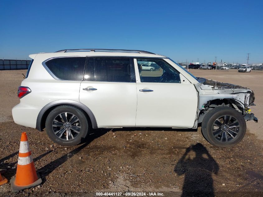 2017 Nissan Armada Platinum VIN: JN8AY2NE9H9702875 Lot: 40441127