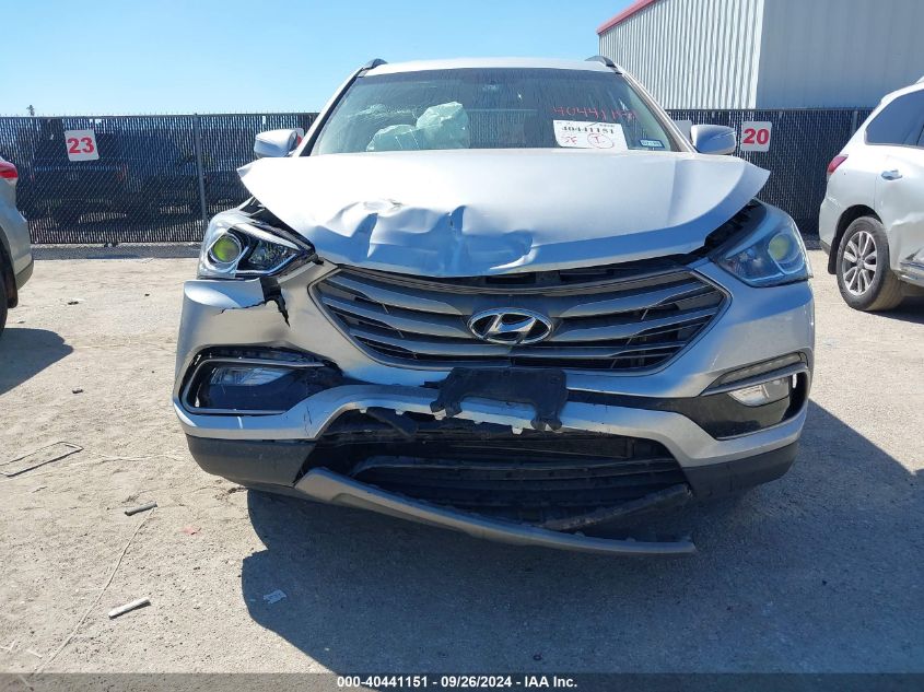 2018 Hyundai Santa Fe Sport VIN: 5XYZU3LB3JG527536 Lot: 40441151