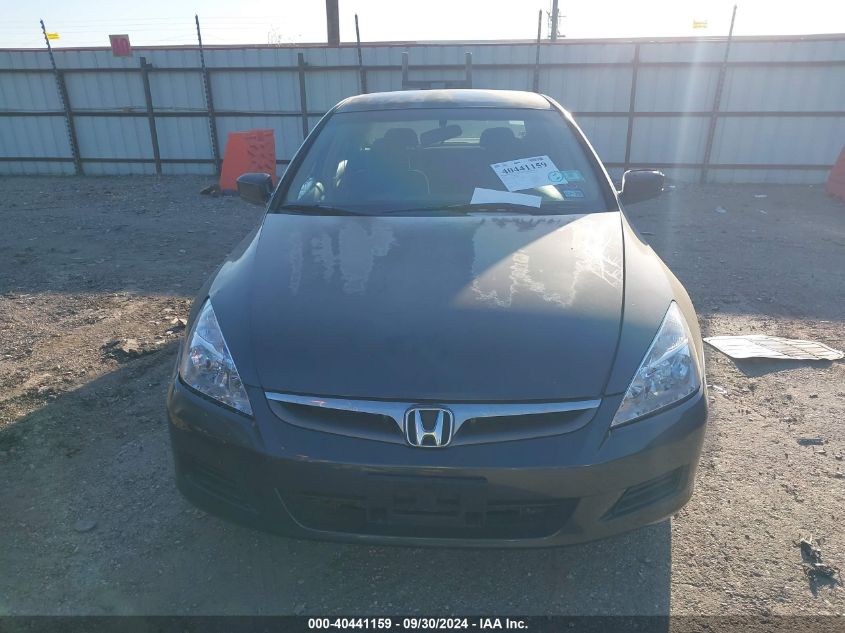 3HGCM56497G700597 2007 Honda Accord Sdn Lx