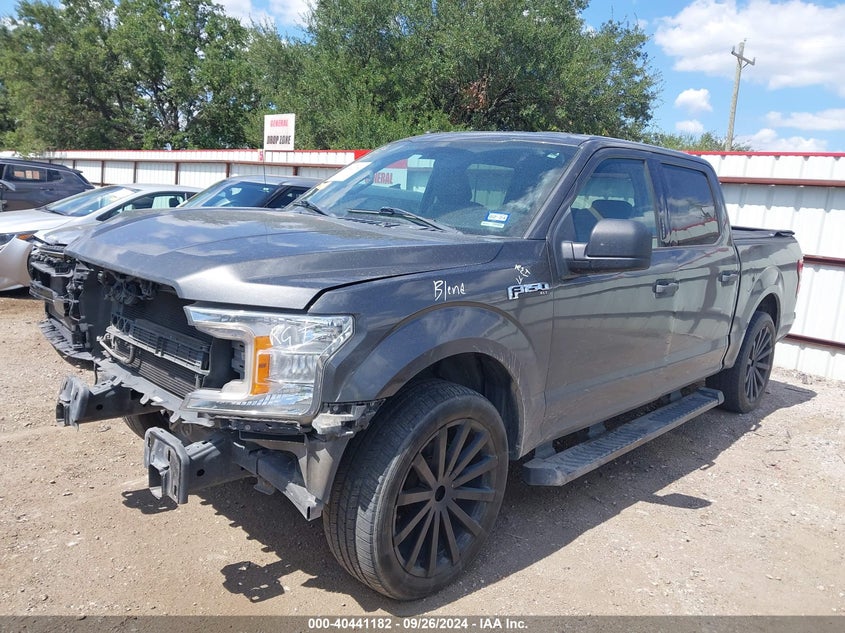 VIN 1FTEW1CB3JKD85616 2018 FORD F-150 XLT