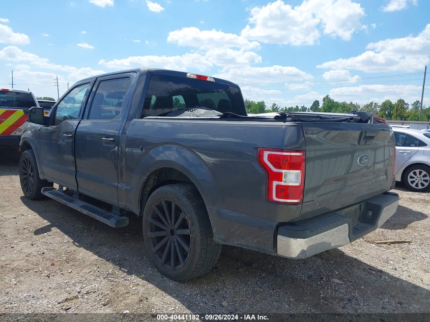 VIN 1FTEW1CB3JKD85616 2018 FORD F-150 XLT